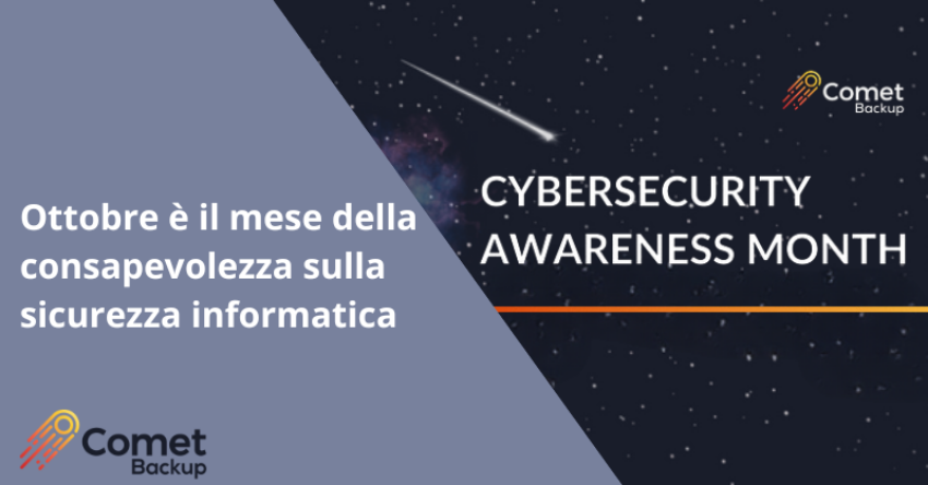 Ottobre è il mese della consapevolezza sulla sicurezza informatica 